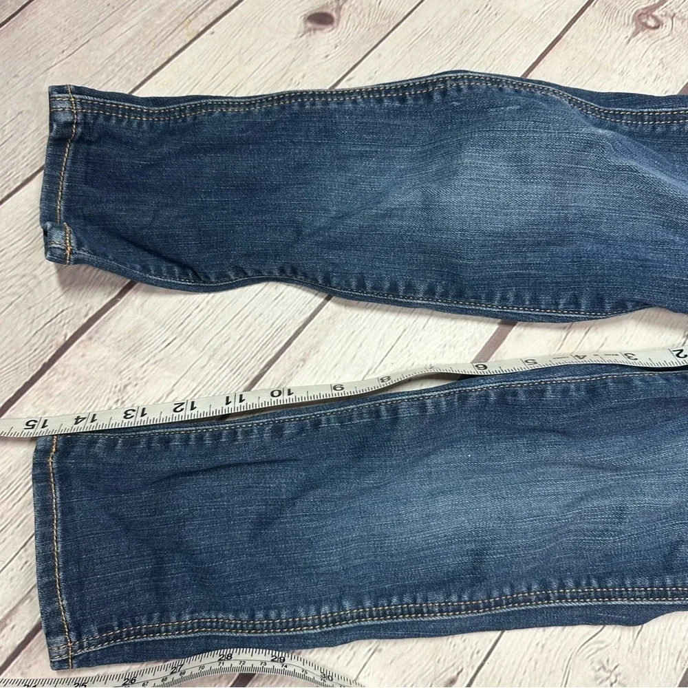 BabyGap Denim Overalls for Kids sz 4 cotton blend boho western